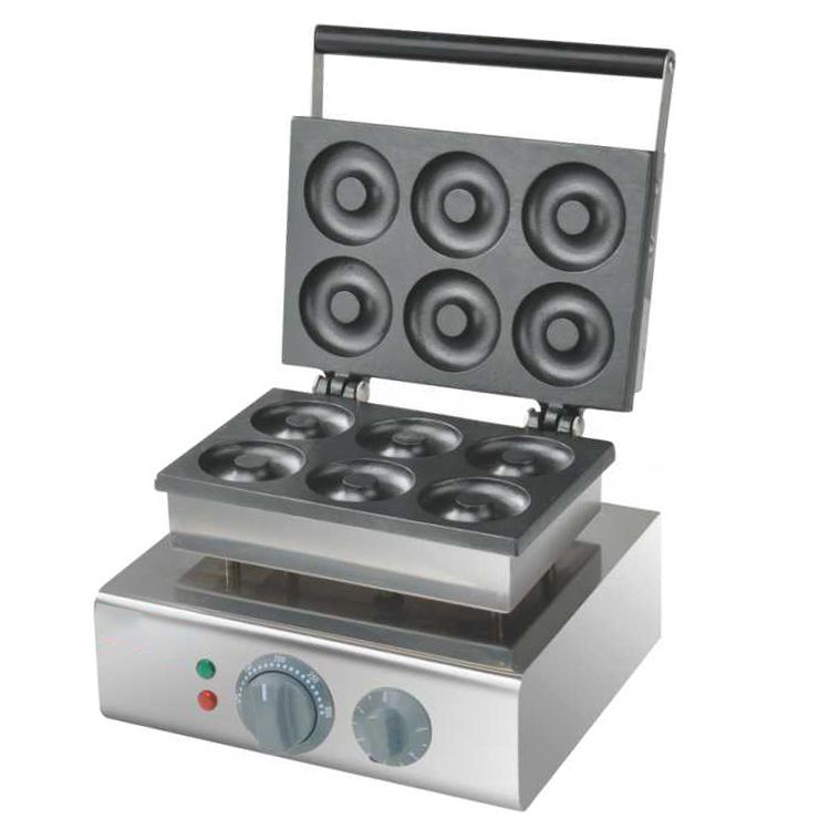Six-compartment electric heating round pastry FYX-6A-2 commercial doughnut machine, pastry machine, baking machine and snack equipment
