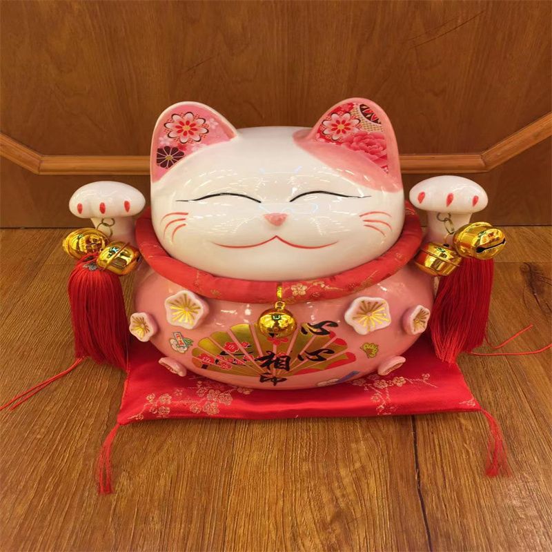 South Thai pink boy send girl gift piggy bank creation