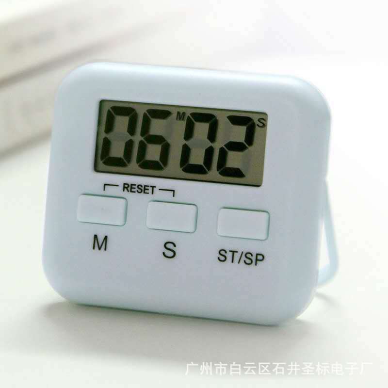 出口电子计时器学生学习多功能定时器带LED正倒计时烘焙提醒器