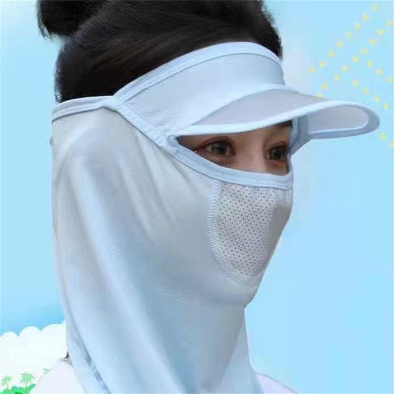 Sun Mask For Men And Women Summer Fashion Breathable Full Face Uv Protection Thin Sun Mask 81【 Foreign Trade 】