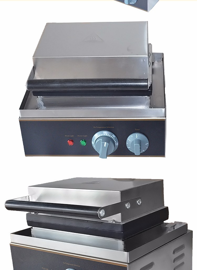 Electric heating twelve-compartment round pastry FYX-12A commercial crispy chicken pancake machine and pancake snack equipment detail image 3