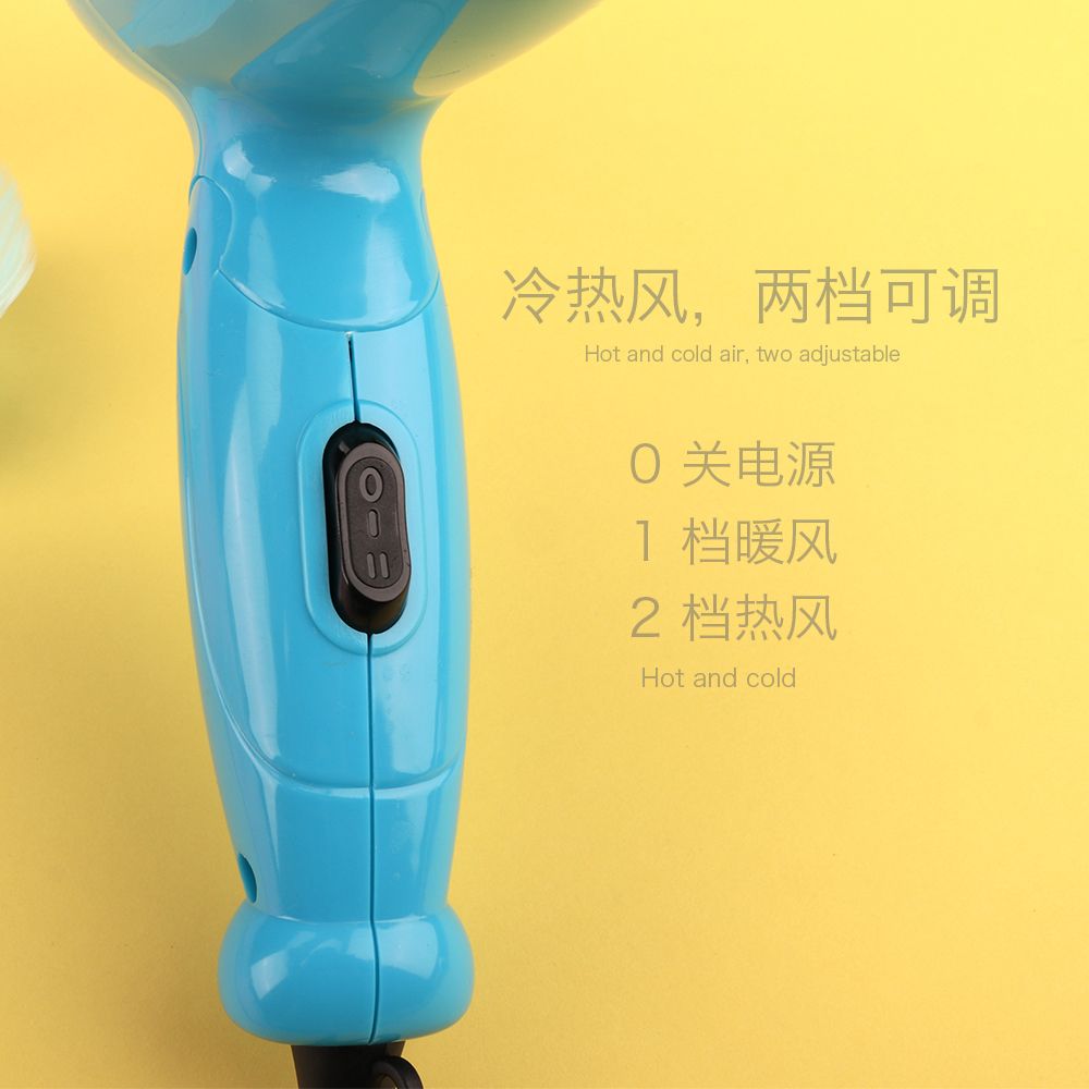 Portable foldable hair dryer for foreign trade supply, warm air, household hair dryer, negative ion hair dryer SH8150 Specification image