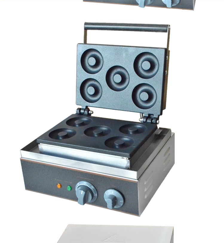 五格圆圆酥FYX-5A电热香酥鸡甜甜圈商用烤饼机松饼小吃设备详情图3