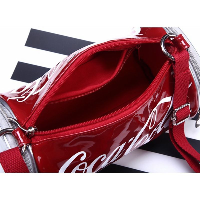 Coca-Cola Red Bucket Bag Instagram Celebrity Crossbody Bag details Picture