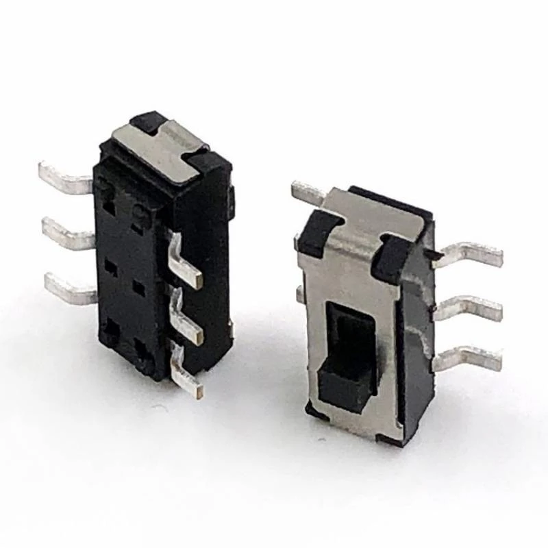 Sliding switch forward two-position six-pin MST-22D18 surface mount temperature-resistant small toggle switch detail image 2