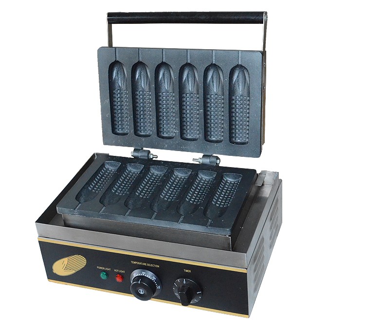 Commercial crispy pastry machine FY-111 electric corn roasting machine, corn crispy pastry stick machine, and snack equipment detail image 6