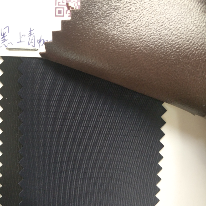Extra soft leather, blue on top