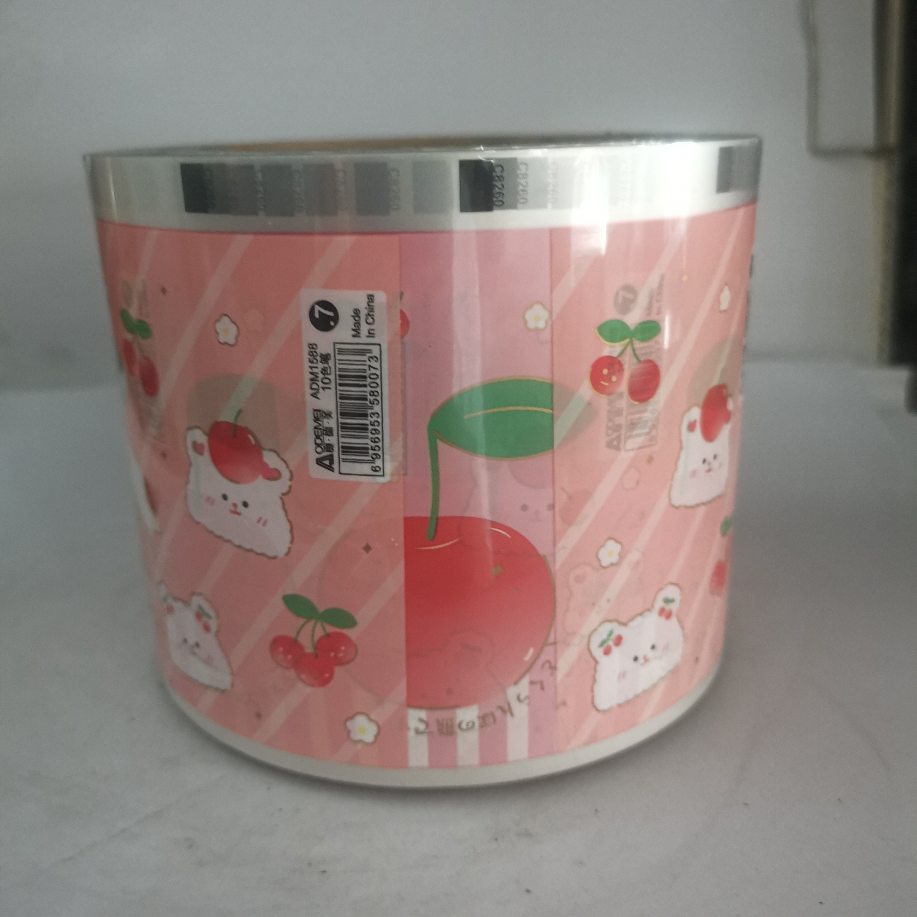 桐庐华创彩印厂亚金卡通图  ABS 热转印花膜详情图1