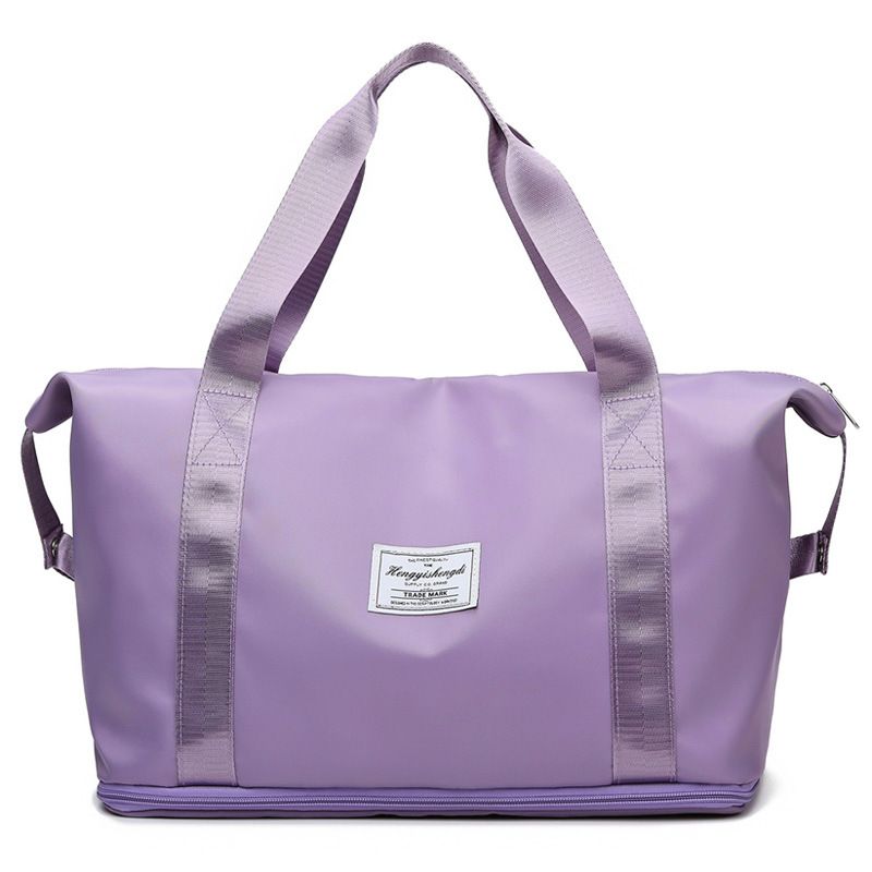 Dry And Wet Separation Sports Hand Bill Shoulder Bag Yoga Gym Bag Large Capacity Folding Travel Bag Item Picture