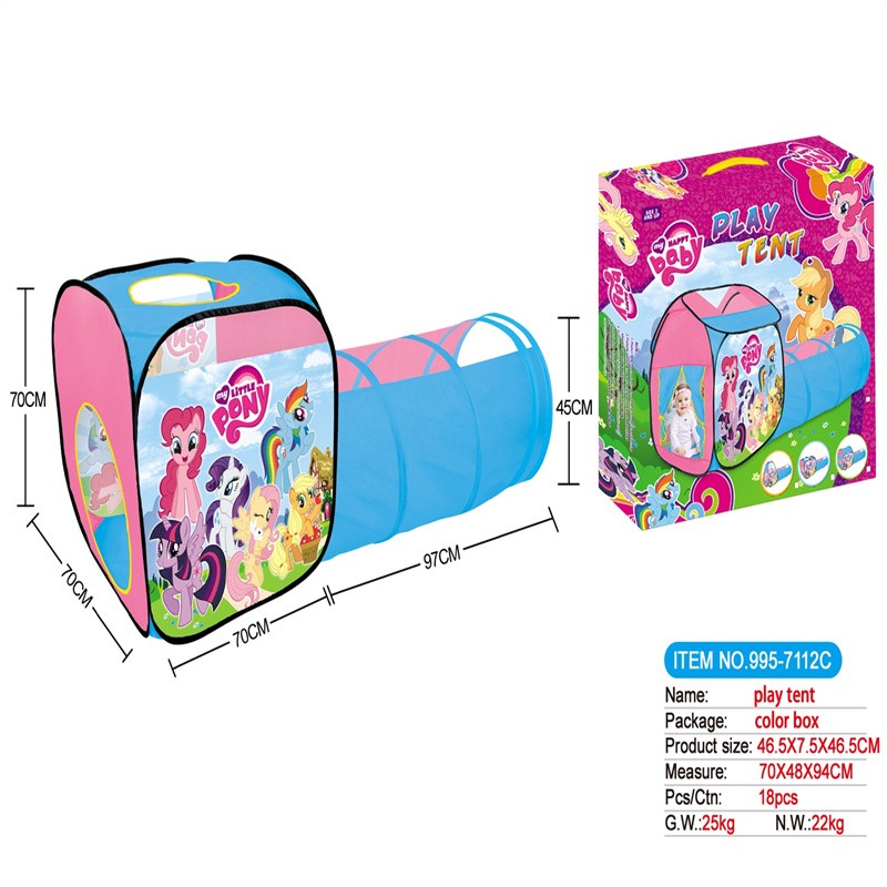 两合一小马宝莉游戏屋合体隧道爬筒995-7112C详情图1