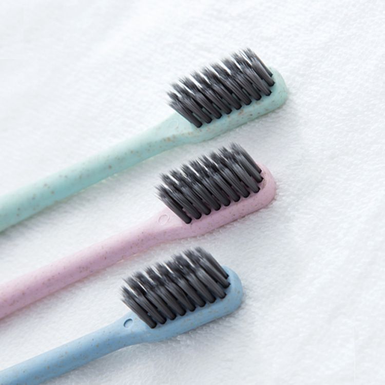 Wheat Straw Bamboo Charcoal Toothbrush Application Scenario