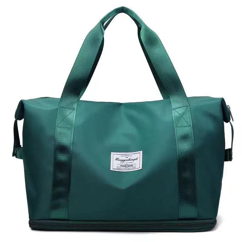 Dry And Wet Separation Sports Hand Bill Shoulder Bag Yoga Gym Bag Large Capacity Folding Travel Bag undefined
