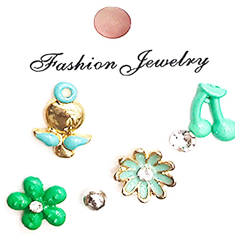 Faber Baodi ST210717-49 small fresh series earrings set full figure