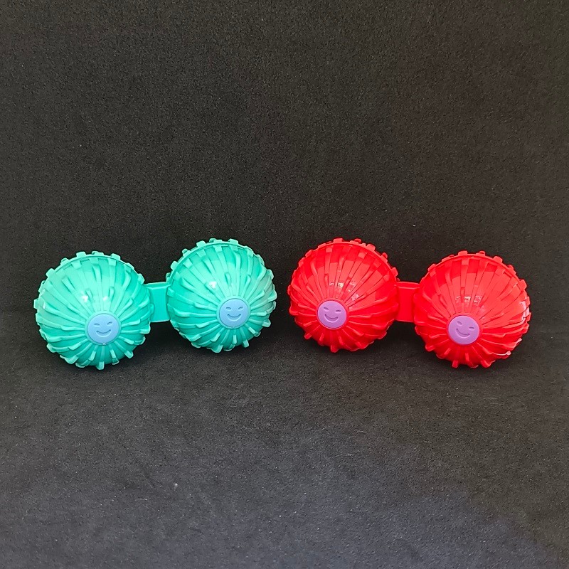 亚马逊好运连连 便携式连体按摩球减压陀螺旋转无限魔球解压玩具详情图5