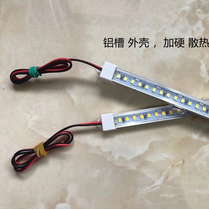 12V24V超亮led硬灯条货车室内照明灯车顶阅读灯低压户外暖光灯带详情4