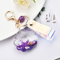 Acrylic water drop plus string keychain series mixed 31