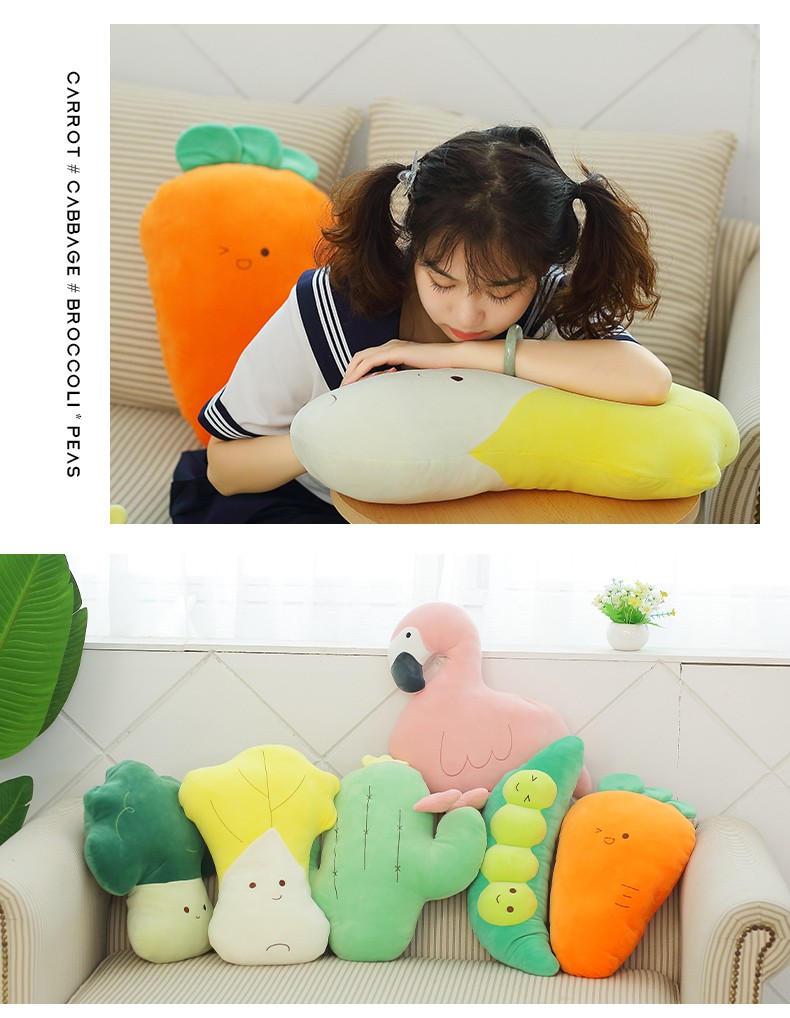 2022新款夏沐公仔仙人掌男女生可爱生日礼物卧室床上毛绒玩具婚庆批发详情9