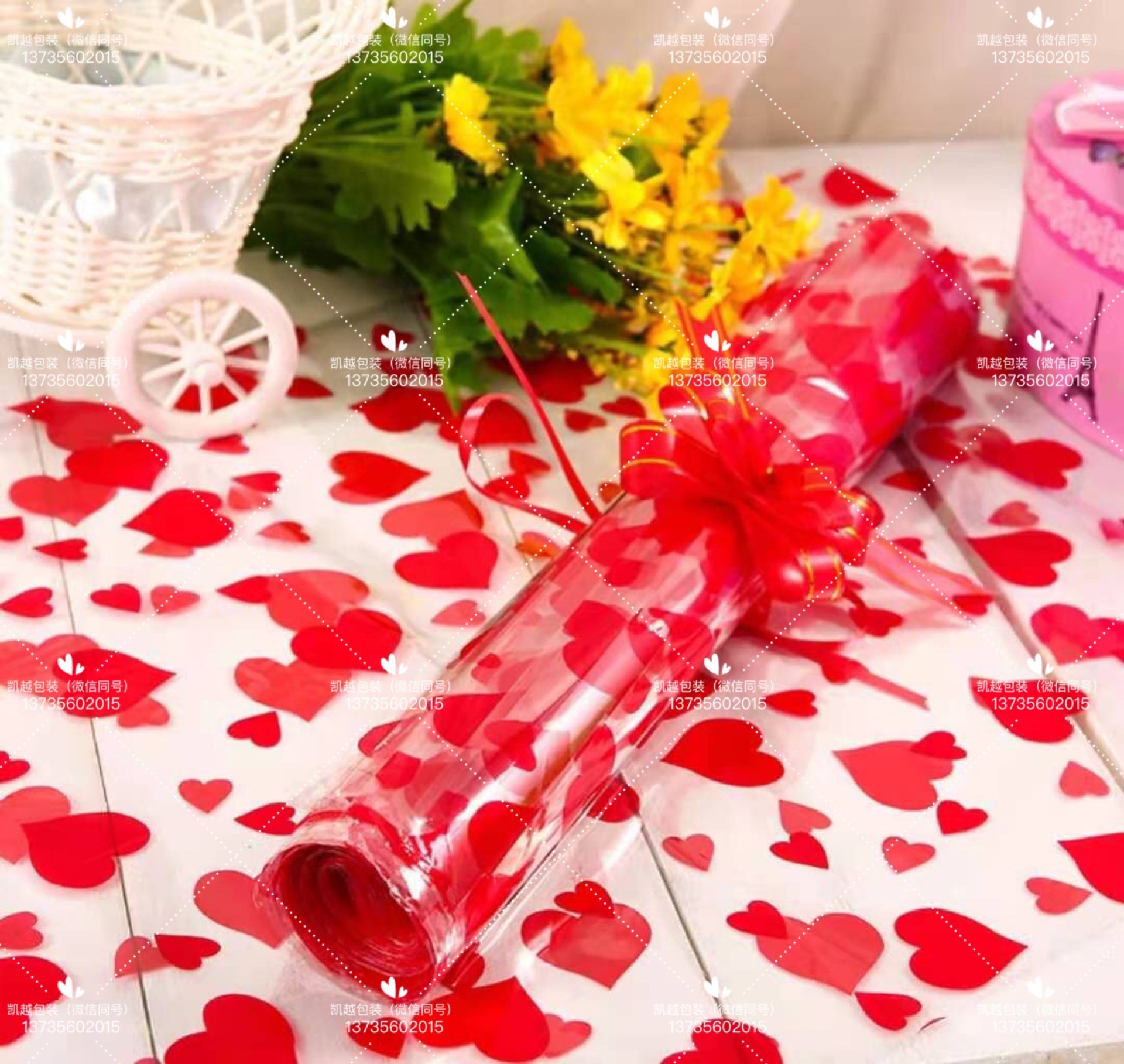 透明塑料包装纸苹果透明纸礼品包装纸详情图2