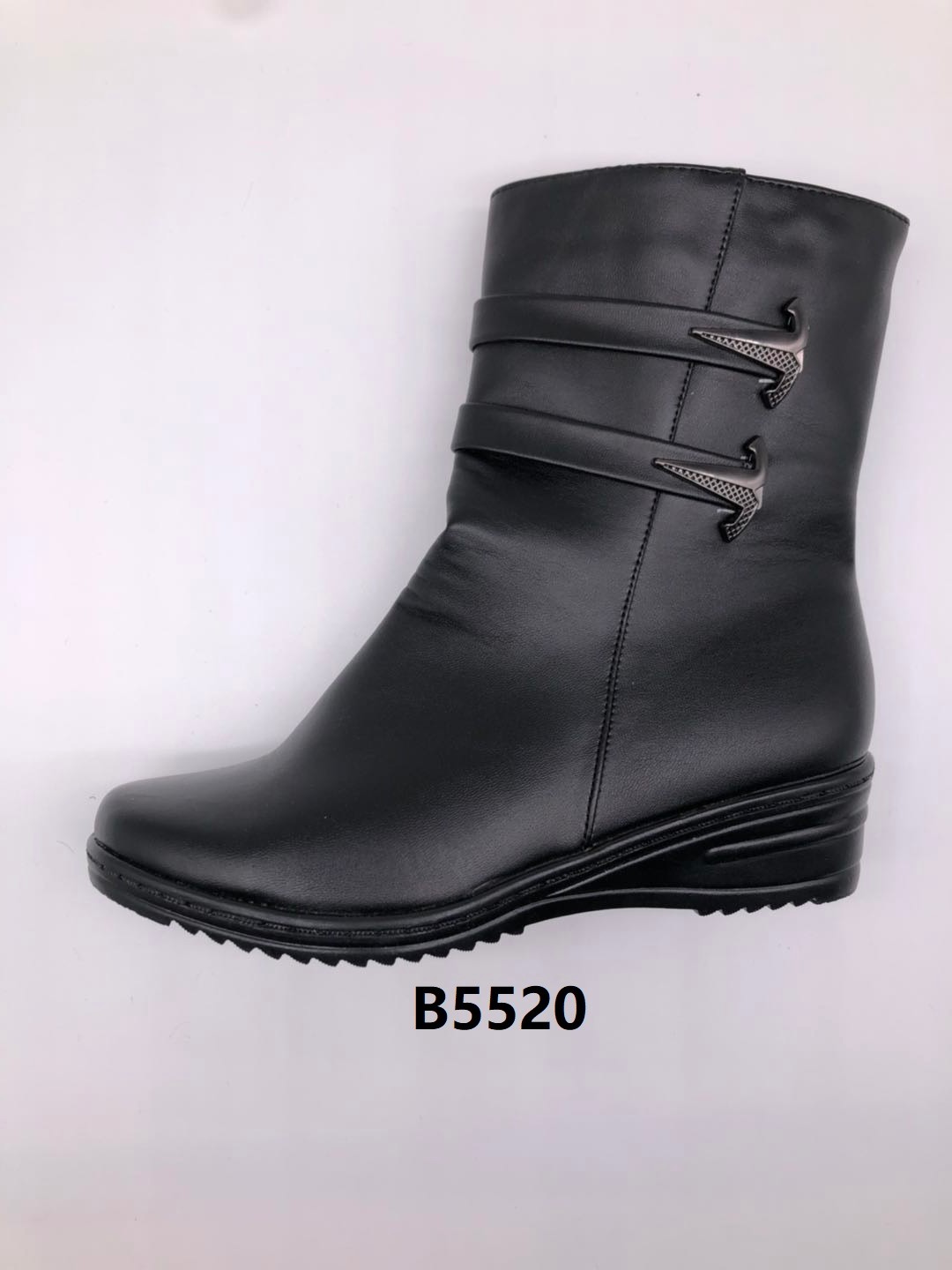 冬季2020新款女士棉鞋保暖舒适合脚休闲细腻轻便欧码B5520详情图2