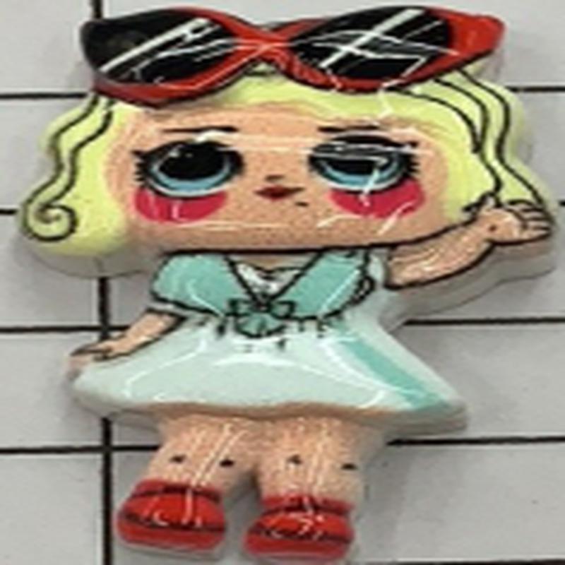 特价玩具金喜娃娃装饰diy项链冰箱贴可爱头绳网红配件材料手工