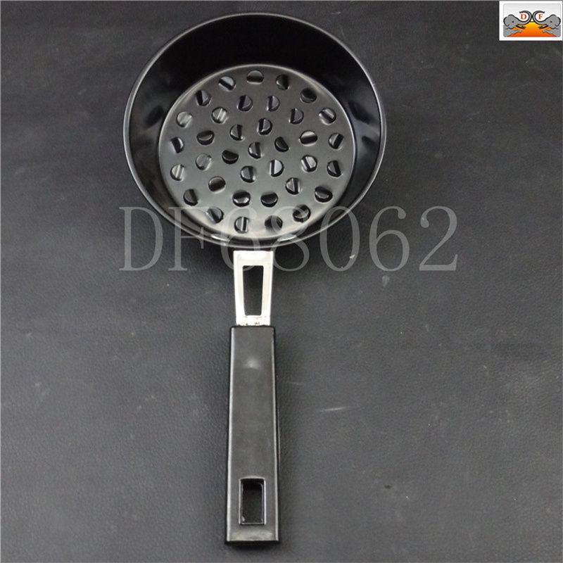 DF68062 胶木柄炭勺黑锅烧烤炭锅碳勺14/16/18CM烧烤工具碳勺外贸DF Trading House