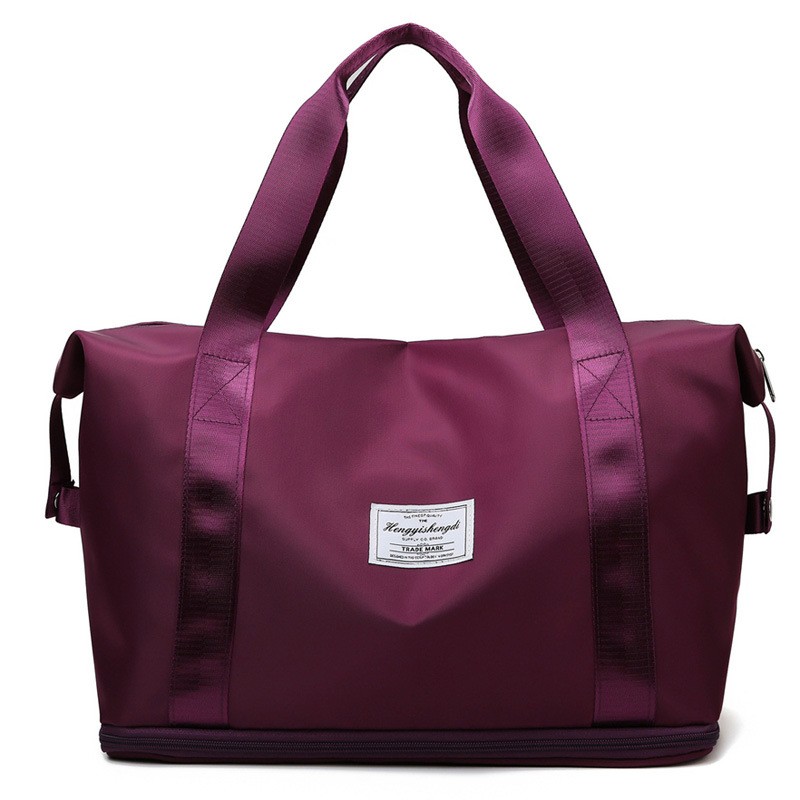 Dry And Wet Separation Sports Hand Bill Shoulder Bag Yoga Gym Bag Large Capacity Folding Travel Bag undefined
