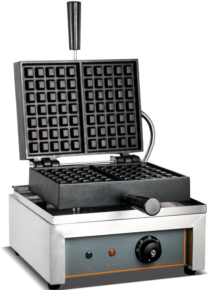 Commercial square single-head waffle oven FY-311 electric waffle oven, commercial baking machine equipment for grid cookies detail image 13