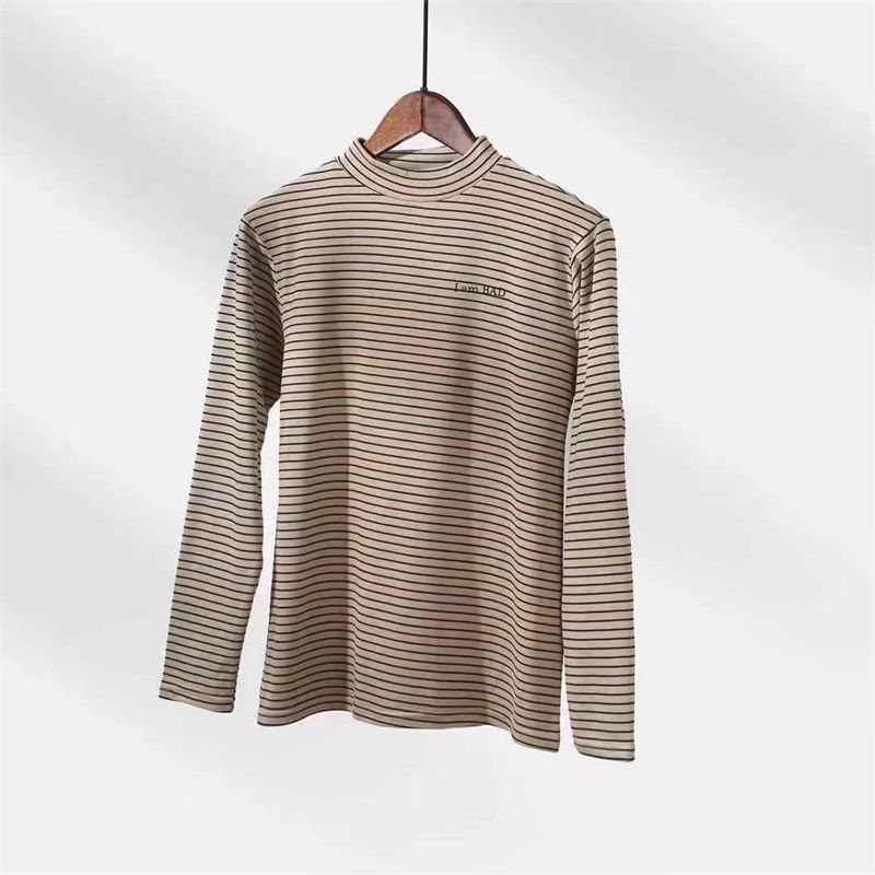 Autumn And Winter On The New Women's Base Coat Long Sleeves Comfortable Cotton Outerwear Base Coat Casual Loose Warm 46