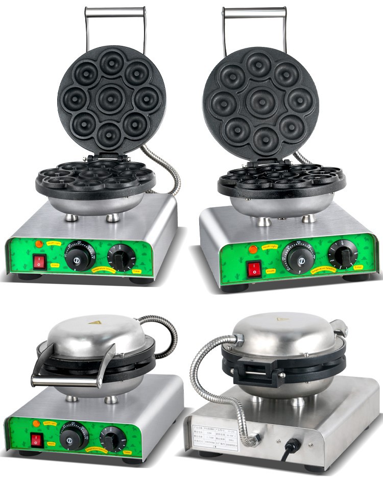 单头甜甜圈FY-27C商用电热华夫炉 格子饼 甜甜圈烤饼机设备详情图14