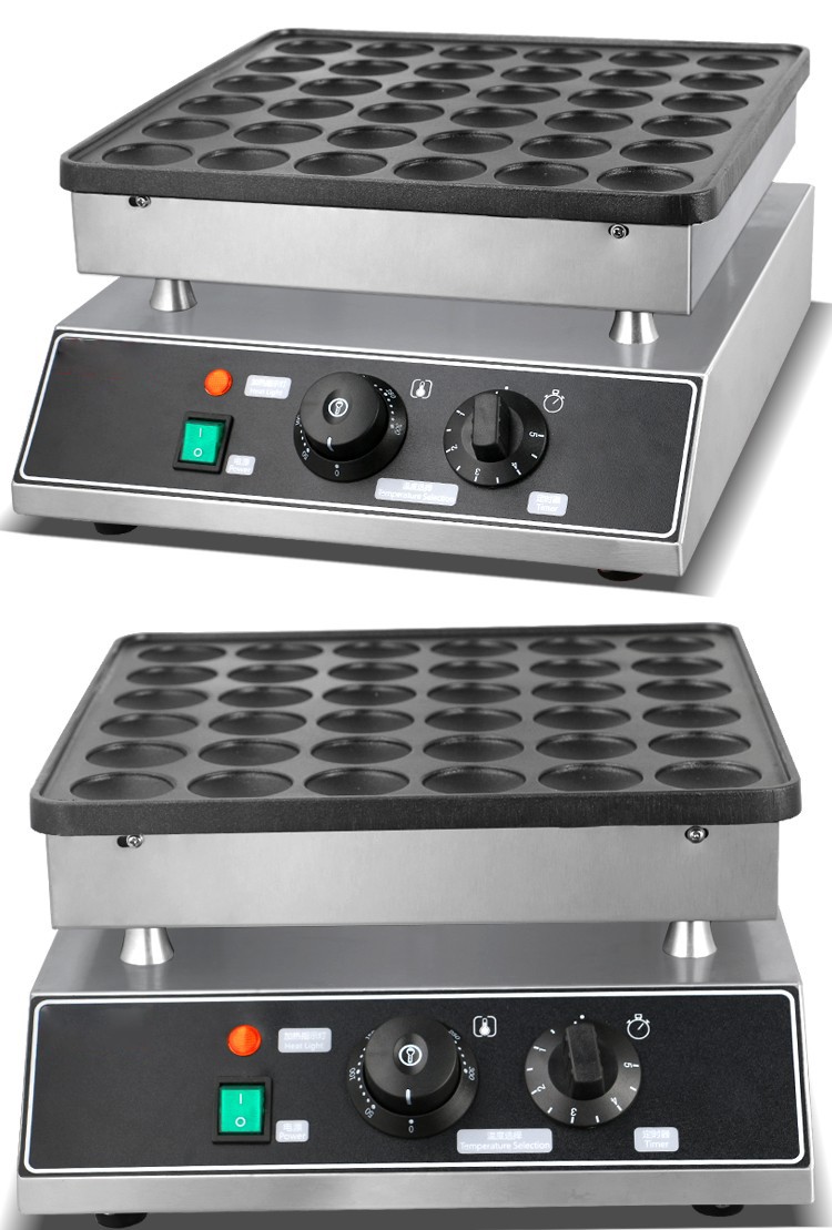Horno de gofre comercial 72 hoyos muffins máquina FY-GL03-2 waffle dorayaki doble cabeza muffins máquina detail image 16