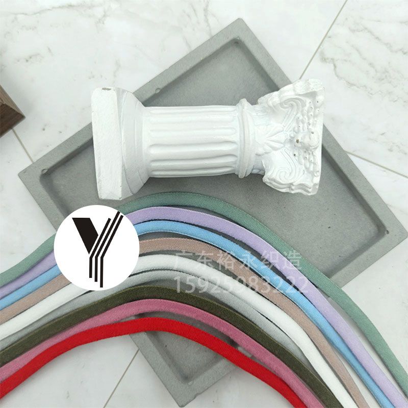 Factory direct supply: Mask straps, elastic bands, elastic colored oil core straps, underwear, beautiful back straps, clothing accessories, webbing details Picture