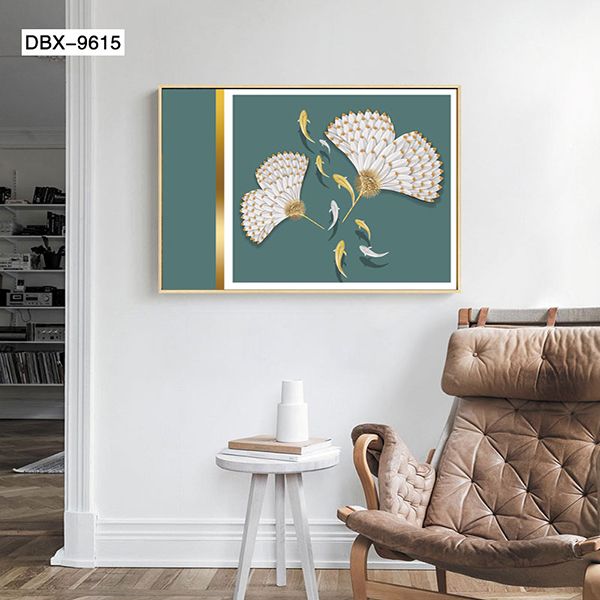 装饰画/晶瓷晶钻画/钟表灯/墙面装饰，沙发背景画/客厅挂画细节图