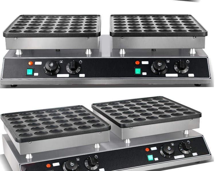 Horno de gofre comercial 72 hoyos muffins máquina FY-GL03-2 waffle dorayaki doble cabeza muffins máquina detail image 17