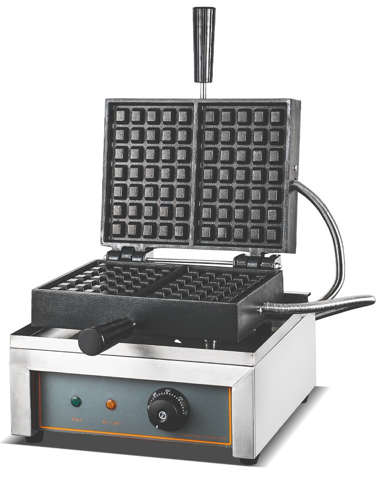 Commercial square single-head waffle oven FY-311 electric waffle oven, commercial baking machine equipment for grid cookies detail image 15