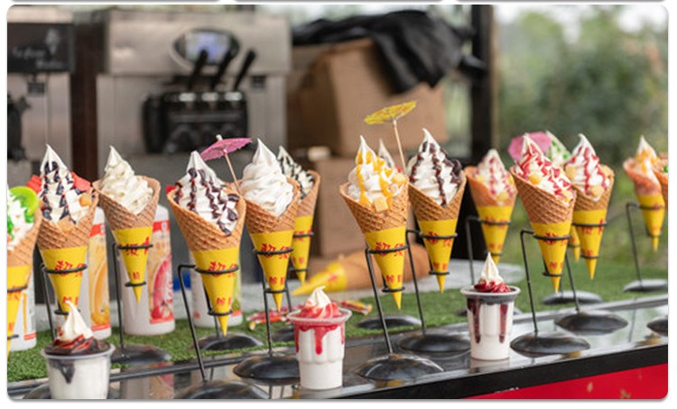 Single-head ice cream skin machine FY-27E commercial electric heating ice cream cone machine, crispy skin cone machine, cone ice cream skin machine detail image 5