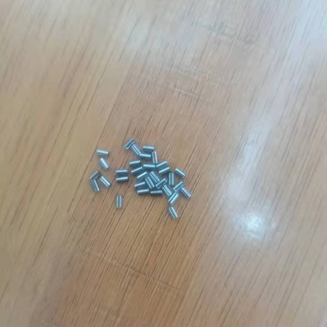 Direct sales from the manufacturer of 2X3 gray-black copper tube small jewelry accessories Specification drawing