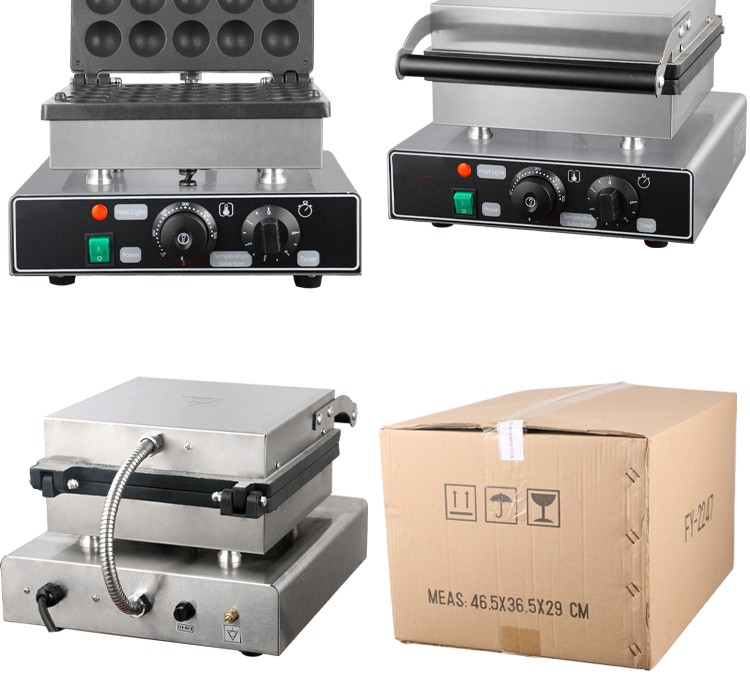 Commercial 25-hole takoyaki machine FY-2247, Japanese takoyaki snack equipment, takoyaki detail image 15