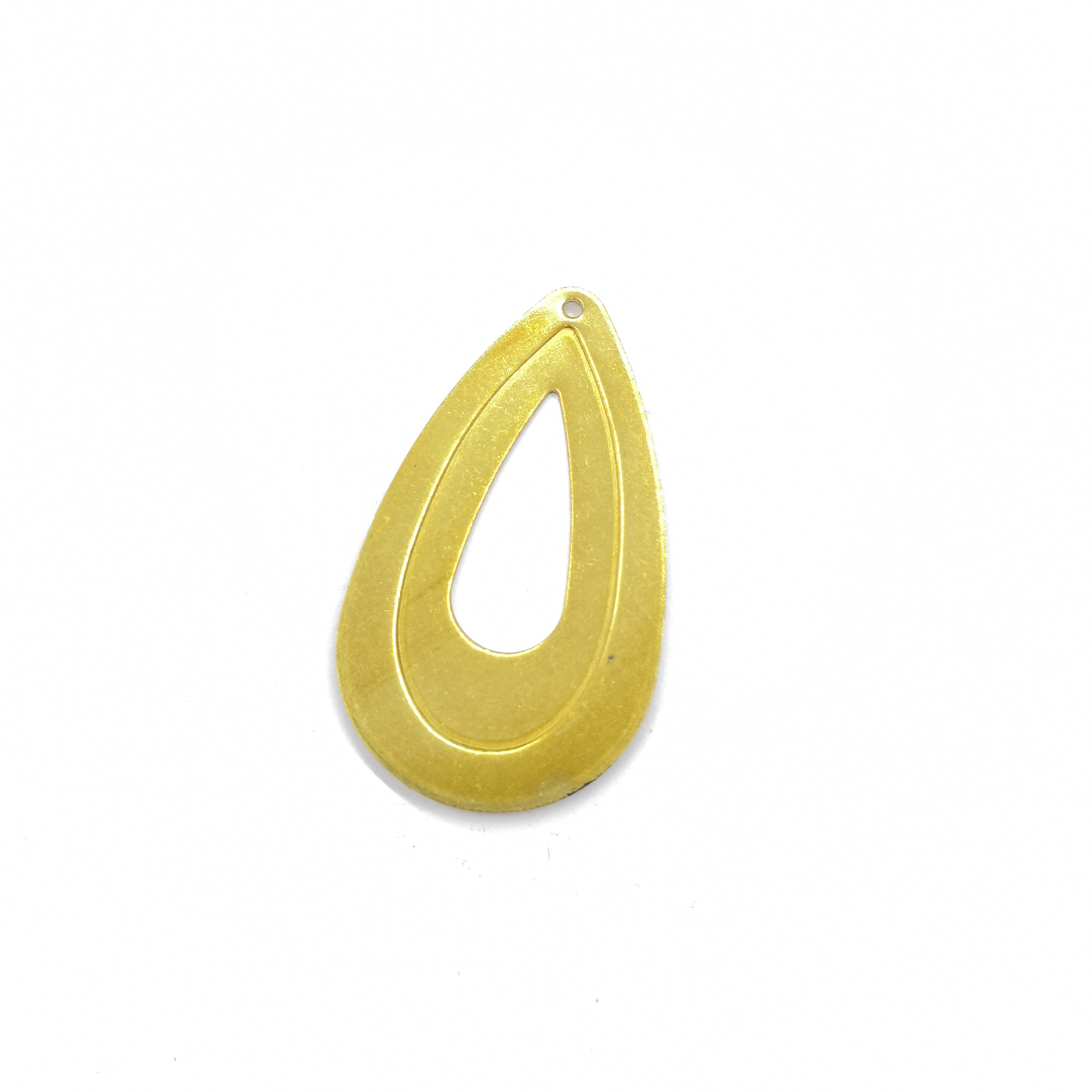Hollow water drop a hole inside pressure water drop shape
