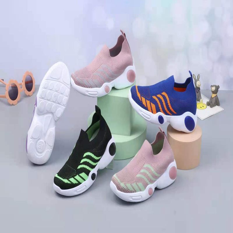Fly Woven Casual Sports Shoes Shock Absorption Fashion Multi-Color Multi-Style Men's Shoes Women's Shoes Comfortable Breathable Lace-Up Deodorant Shoes 44368-1284#