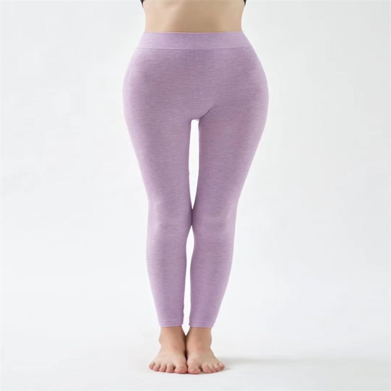 秋裤女薄款塑身美体裤保暖打底棉毛裤贴身柔软棉线裤女士单裤55