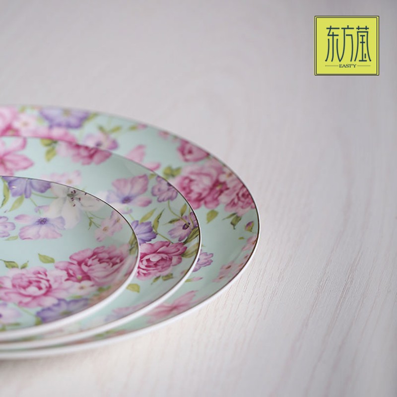 Tableware and gifts: Western plates, foreign trade ceramic tableware, string plates, cake plates, dessert plates, fruit plates, shallow plates, vegetable plates detail image 5