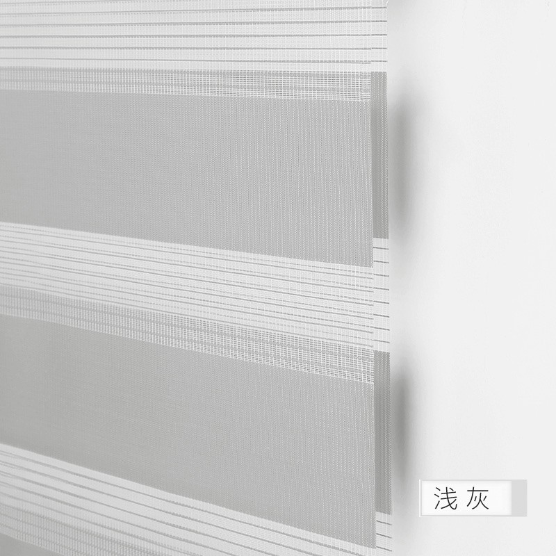 柔纱帘防水加厚遮光帘子厨房卧室浴室卫生间遮阳隔断卷帘窗帘欧式详情图3