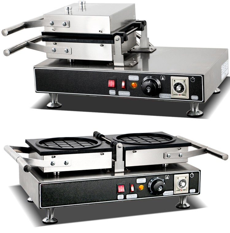 翻转华夫炉FY-2260商用电热烤饼机格子饼华夫饼休闲小吃设备详情图12