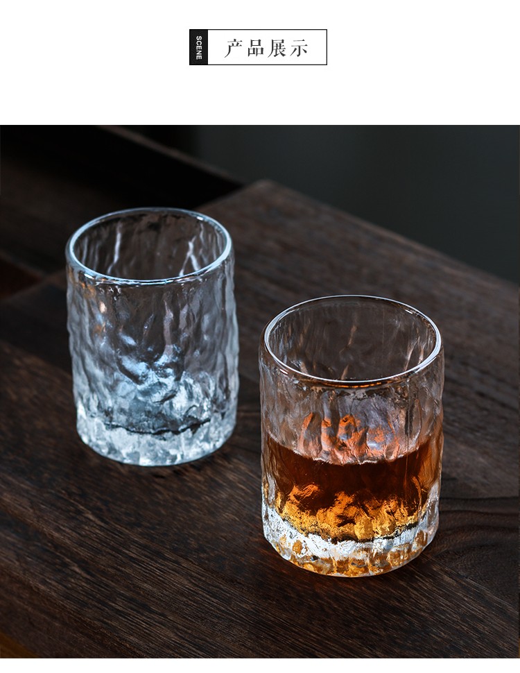 浙里 日本进口津轻初雪杯 石塚硝子手工威士忌玻璃酒杯详情图9