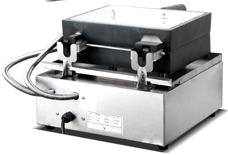 Commercial square single-head waffle oven FY-311 electric waffle oven, commercial baking machine equipment for grid cookies detail image 16