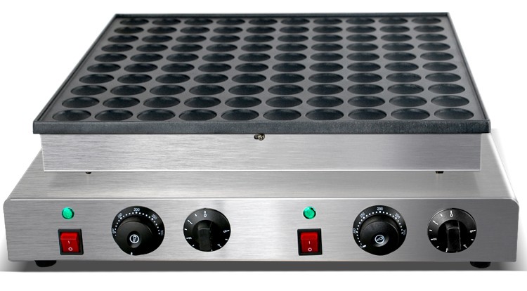 Electric heating pancake machine FY-2243, commercial waffle oven, copper drum burner, 100-hole single plate pancake machine, cake and pancake oven detail image 18