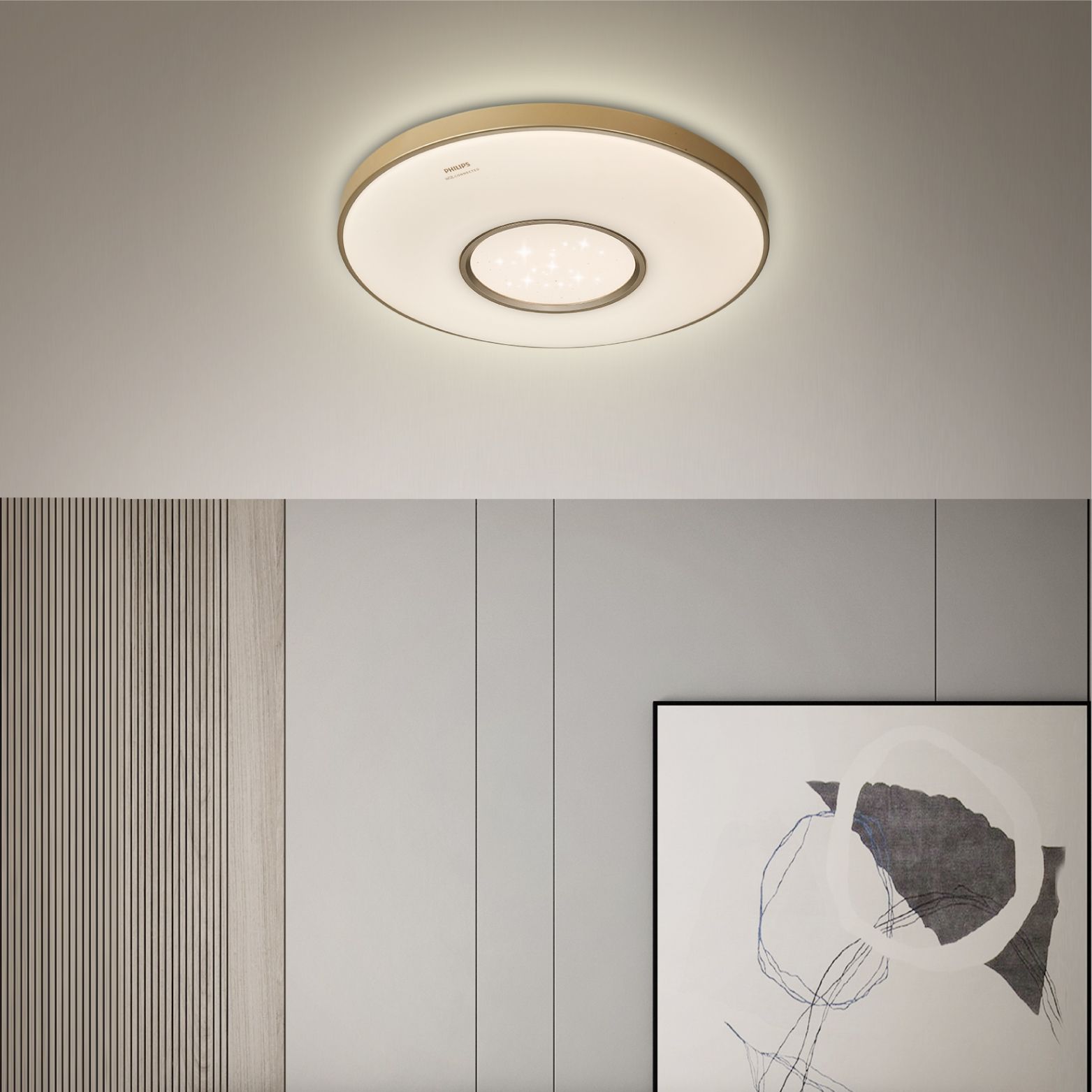 Philips WI-FI Smart Dimming Ceiling Lamp Huanmeng Round 36W