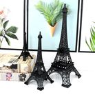 低价销售世界知名建筑物模型巴黎埃菲尔铁塔模型经典黑色系列旅游纪念品SOUVENIR