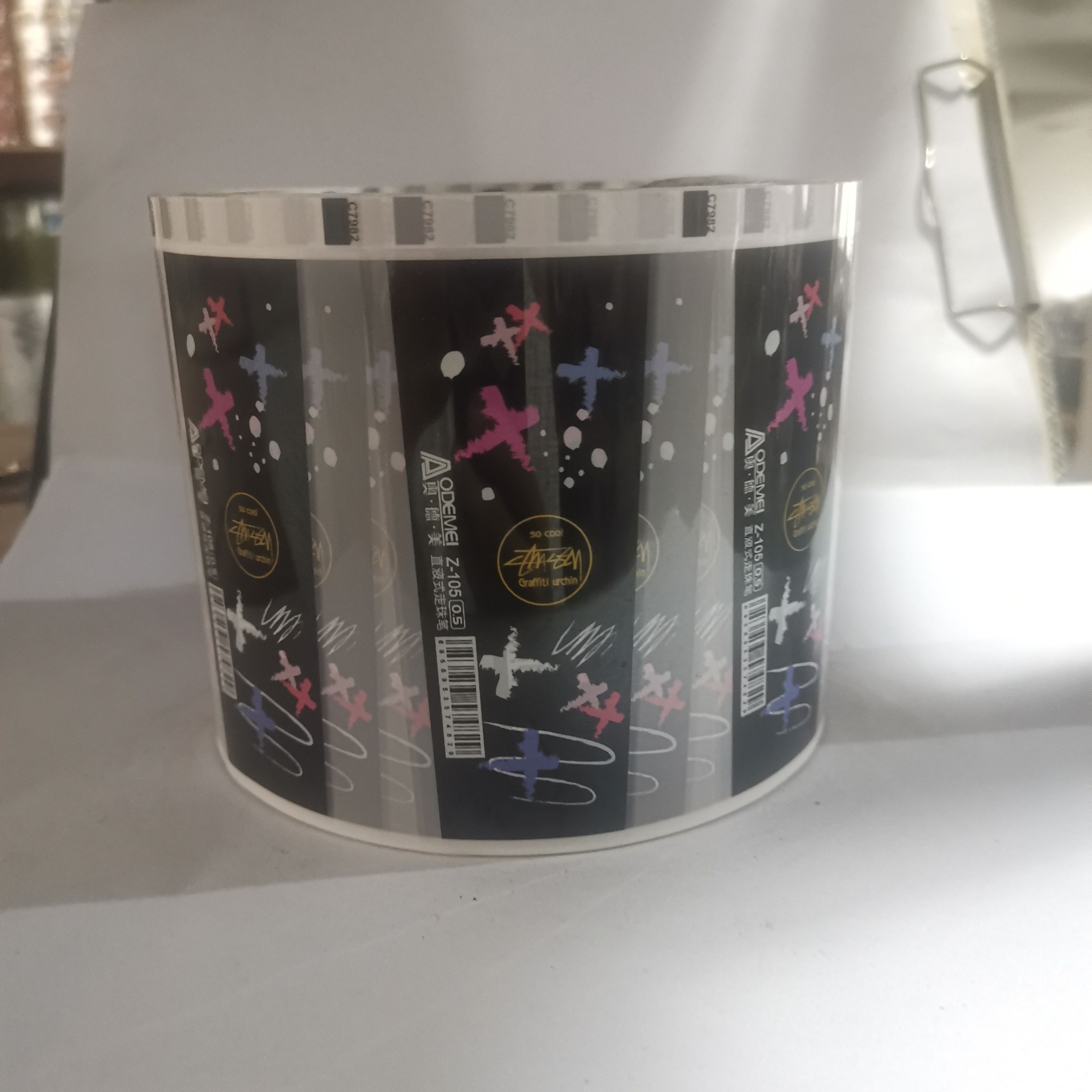 桐庐华创彩印厂 艺术签名花膜 ABS 热转印花膜