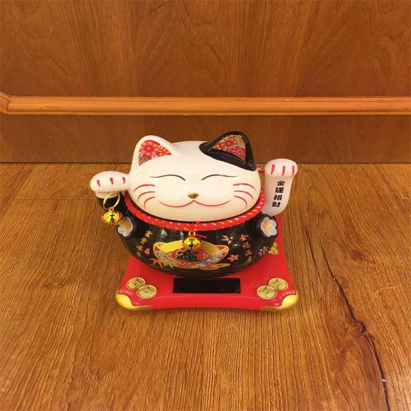 Nantai solar wealth cat black car living room can be placed thumbnail